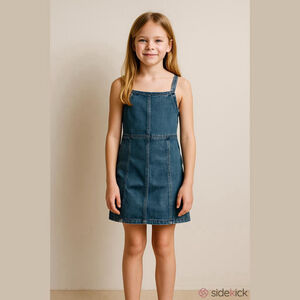 Steve Madden Kids Denim Dress Size Large (14/16) Blue